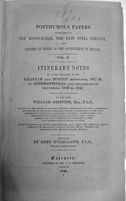 Itirenary Notes - Griffith